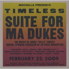 Miguel Atwood-Ferguson - Miguel Atwood-Ferguson - Mochilla Presents Timeless: Suite For Ma Dukes - The Music Of James "J Dilla" Yancey - Mochilla