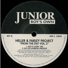 Heller 'N' Farley Project - Heller 'N' Farley Project - From The Dat Volume 2 - Junior Boys Own