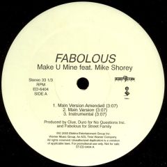 Fabolous - Fabolous - Make U Mine - Elektra