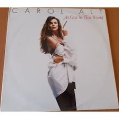 Carol Alt - Carol Alt - As One In The World - Dig It International