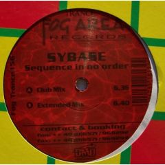 Sybase - Sybase - Sequence In No Order - Fog Area Trance