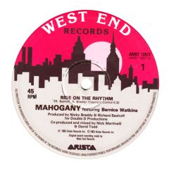 Mahogany Featuring Bernice Watkins - Ride On The Rhythm - West End