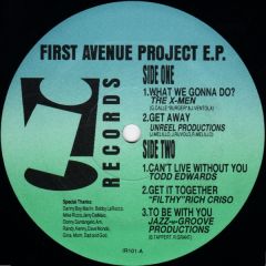 Various Artists - Various Artists - First Avenue Project EP - I! Records