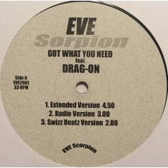 Eve Feat Drag-On - Eve Feat Drag-On - Got What You Need - White
