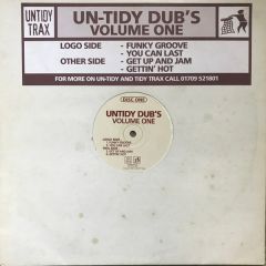 Paul Janes / Amadeus Mozart - Paul Janes / Amadeus Mozart - Untidy Dub's Volume One - Untidy Trax