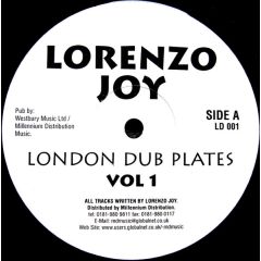 Lorenzo Joy - Lorenzo Joy - London Dub Plate Vol1 - Ld 1