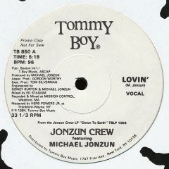 Jonzun Crew - Jonzun Crew - Lovin - Tommy Boy