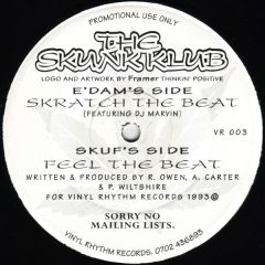  E'Dam / Skuf -  E'Dam / Skuf - Skratch The Beat - Vinyl Rhythm Records