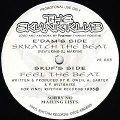 E'Dam / Skuf -  E'Dam / Skuf - Skratch The Beat - Vinyl Rhythm Records