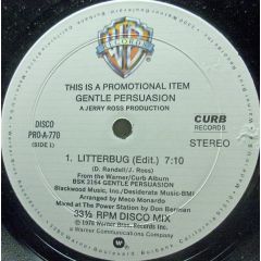 Gentle Persuasion - Gentle Persuasion - Litterbug - Warner Bros