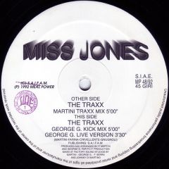 Miss Jones - Miss Jones - The Traxx - Meal Power