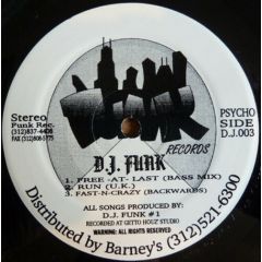 DJ Funk - DJ Funk - Untitled - Funk Records