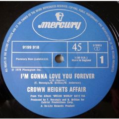 Crown Heights Affair - Crown Heights Affair - I'm Gonna Love You Forever - Mercury