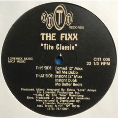 The Fixx - The Fixx - Tite Classic - Citi Records
