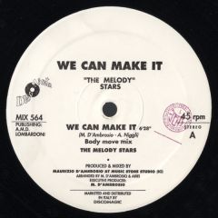 The Melody Stars - The Melody Stars - We Can Make It - Discomagic Records
