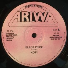 Kofi / Robotics - Kofi / Robotics - Black Pride - Ariwa
