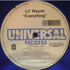 Lil Wayne - Lil Wayne - Everything - Universal