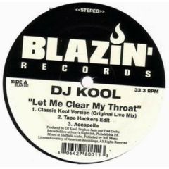 DJ Kool - DJ Kool - Let Me Clear My Throat - Blazin