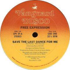 Free Expression - Free Expression - Save The Last Dance For Me - Vanguard