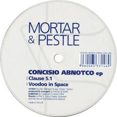 Mortar & Pestle - Mortar & Pestle - Concisio Abnoto EP - 3 Beat Breaks 5