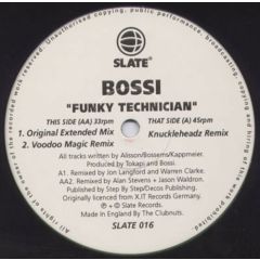 Bossi - Funky Technician - X-It