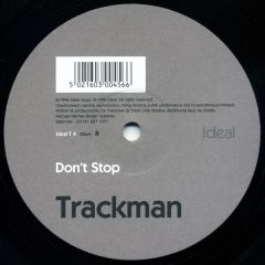 Trackman - Trackman - Don't Stop - Ideal Trax