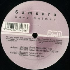 Dave Holmes - Dave Holmes - Samsara - Rcm Recordings