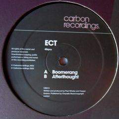 ECT - ECT - Boomerang - Carbon