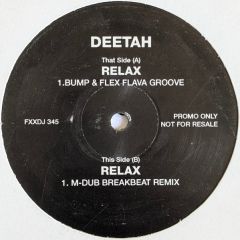 Deetah - Deetah - Relax - Ffrr