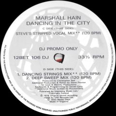 Marshall Hain - Marshall Hain - Dancing In The City - Better Days