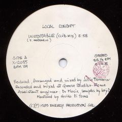 Local Concept - Local Concept - Unstoppable - X-Energy Records