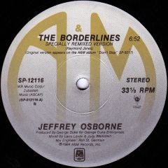 Jeffrey Osborne - Jeffrey Osborne - The Borderlines - A&M