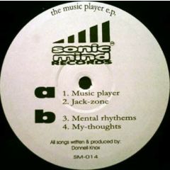D-Knox - D-Knox - The Music Player E.P. - Sonic Mind