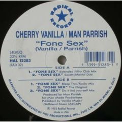 Cherry Vanilla / Man Parish - Cherry Vanilla / Man Parish - Fone Sex - Radikal Records