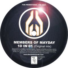 Members Of Mayday - 10 In 01 - Deviant Records