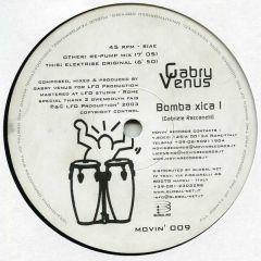 Gabry Venus - Gabry Venus - Bomba Xica! - Movin' Records