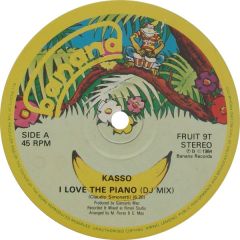 Kasso - Kasso - I Love The Piano - Banana Records