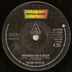 Rose Royce - Rose Royce - Wishing On A Star - Whitfield Records