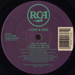 Love & Sas - Love & Sas - Call My Name - RCA