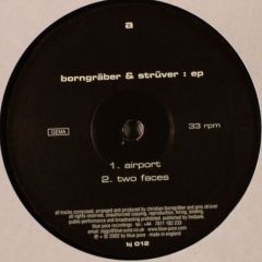 Borngraber & Struver - Borngraber & Struver - Airport / Two Faces - Blue Juice