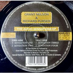 Grant Nelson - Grant Nelson - Audio Sensations EP - Nice 'N' Ripe