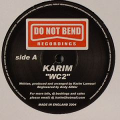 Karim - Karim - WC2 - Do Not Bend 