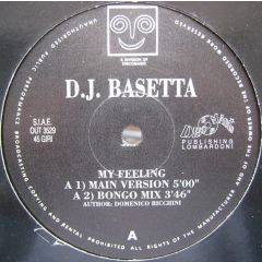 DJ Basetta - DJ Basetta - My Feeling - Discomagic