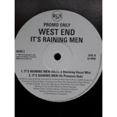 West End - West End - It's Raining Men (Motiv-8 Mix) - RCA