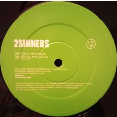 2 Sinners - 2 Sinners - Mr Jingles / Mrs Jingles - Thursday Club Recordings (TCR)