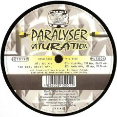 Paralyser - Paralyser - Saturation - Push Up Records