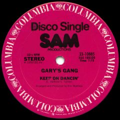 Gary's Gang - Gary's Gang - Keep On Dancin' / Do It At The Disco - Columbia