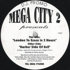 Mega City 2 - Mega City 2 - London To Essex In 3 Hours - Hear Dis Records