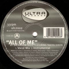 Backroom Boys - Backroom Boys - All Of Me - Ultra