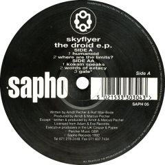 Skyflyer - Skyflyer - The Droid EP - Sapho